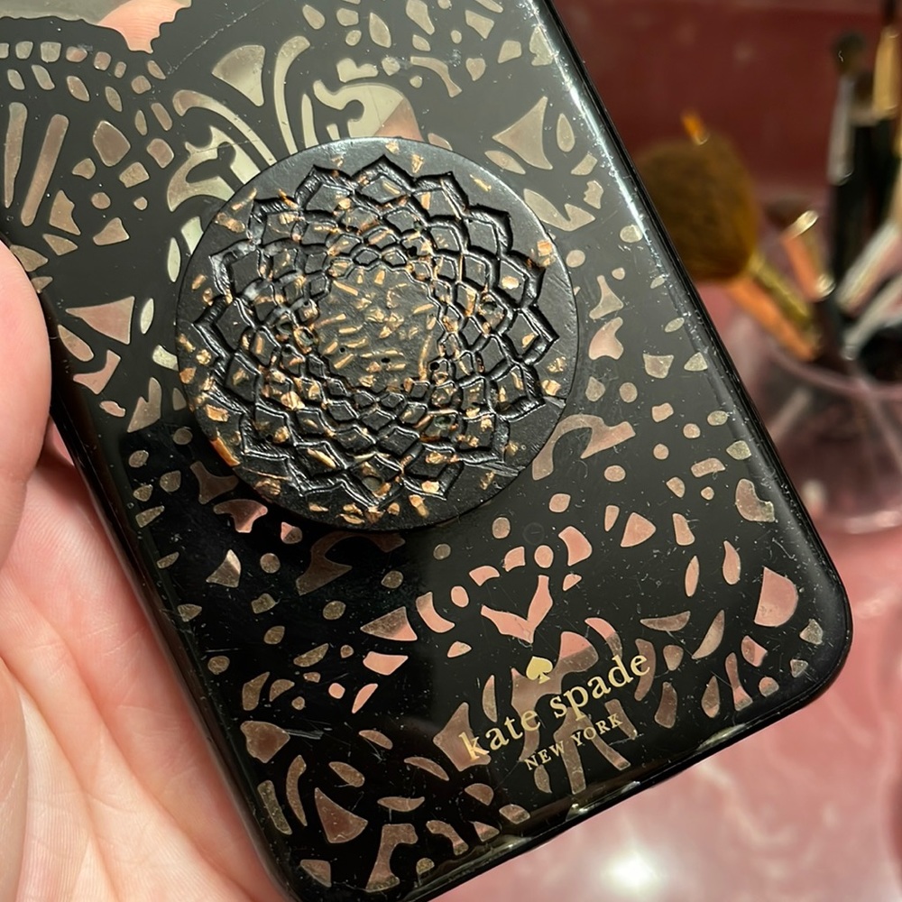 Kate Spade iphone 8+ case with Orgonite disc